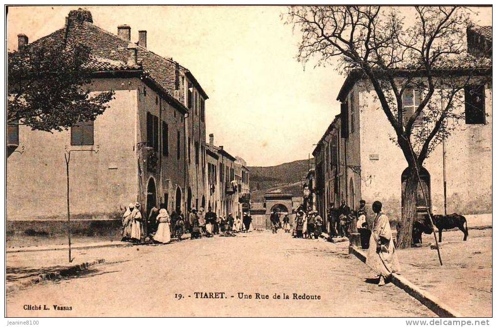 TIARET Une rue de la Redoute