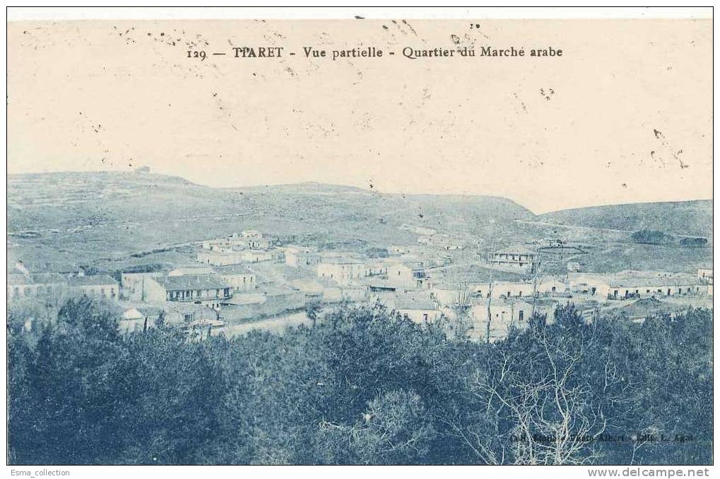 Algérie - Tiaret Vue partielle Quartier du MArché arabe n 129
