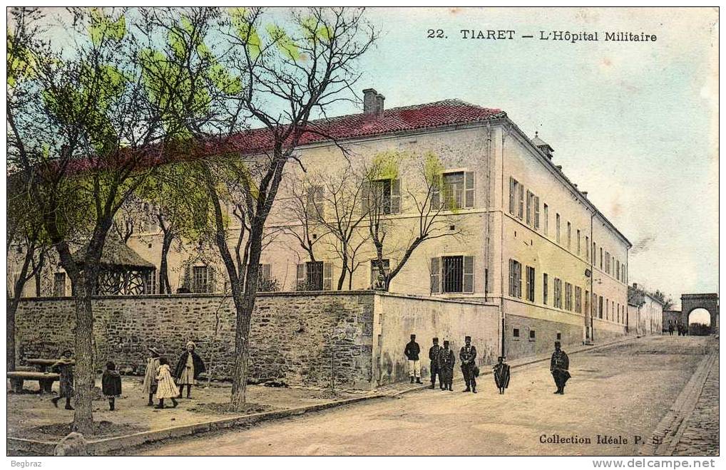 TIARET        L HOPITAL MILITAIRE