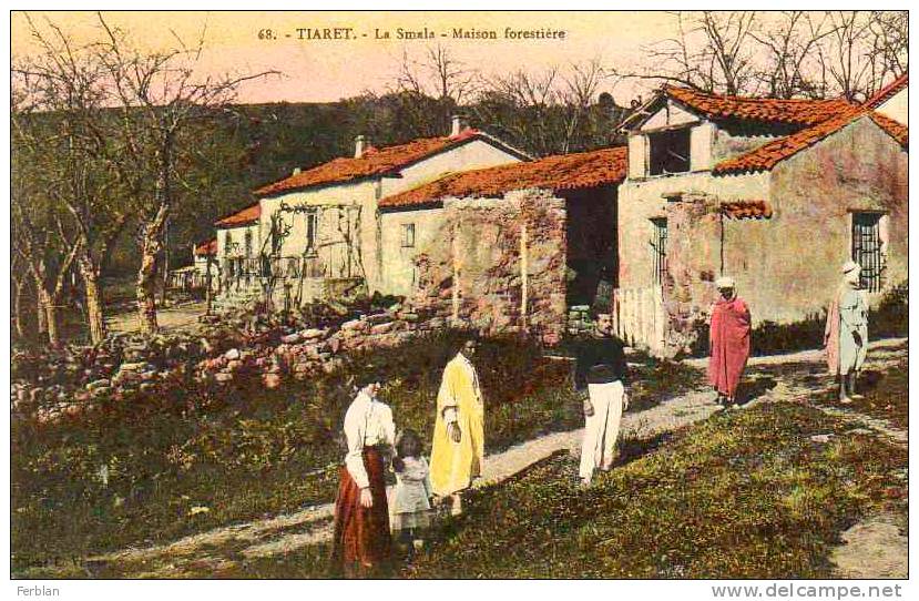 AFRIQUE. ALGERIE. TIARET. Vue sur La Smala, Maison Forestière.