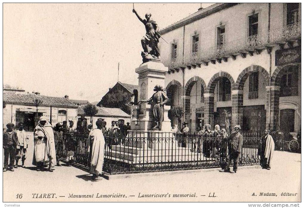 TIARET_ MONUMENT LAMORICIERE.