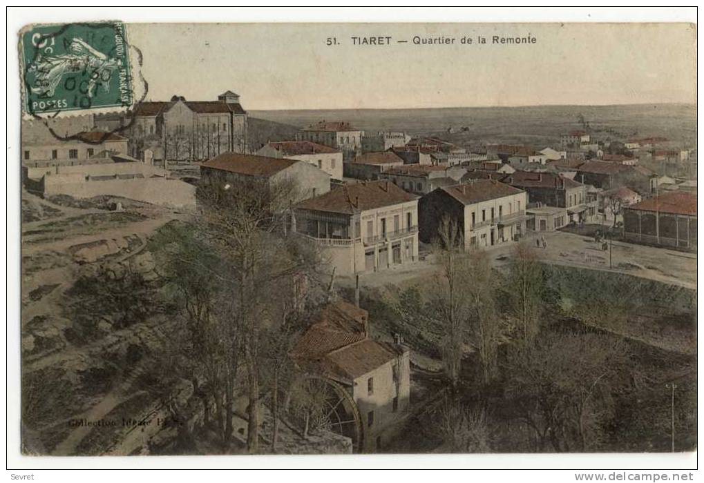 TIARET. - Quartier de la Remonte