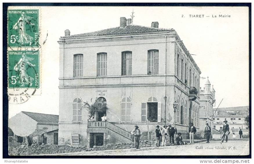 CPA.   ALGERIE. TIARET. La Mairie..   / Ed. Collection Idéal P.S. 2.