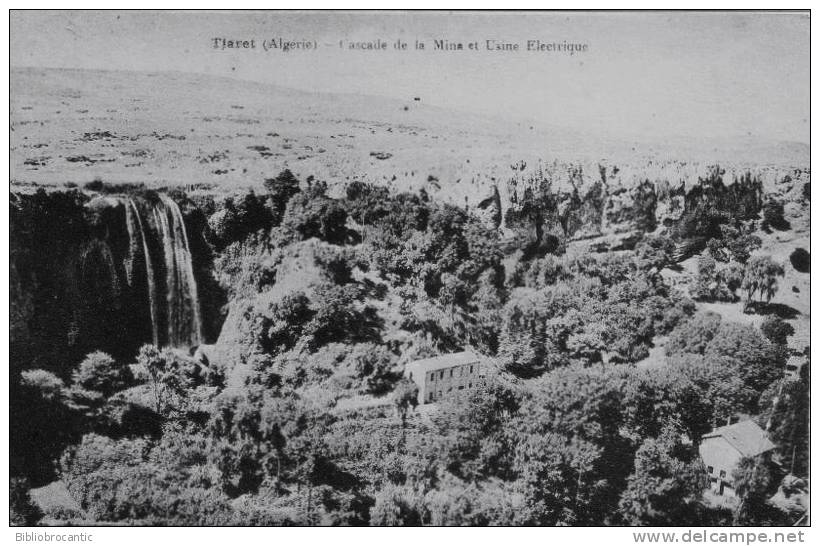 ALGERIE - TIARET - CASCADE DE LA MINA  et  USINE ELECTRIQUE