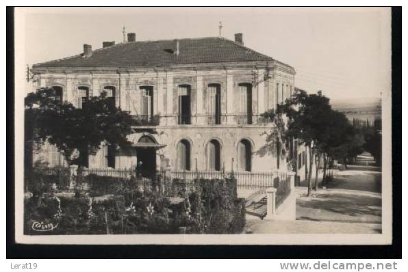 ALGERIE......TIARET..L HOTEL DE VILLE...NON. ECRITE........‹(•¿•)›