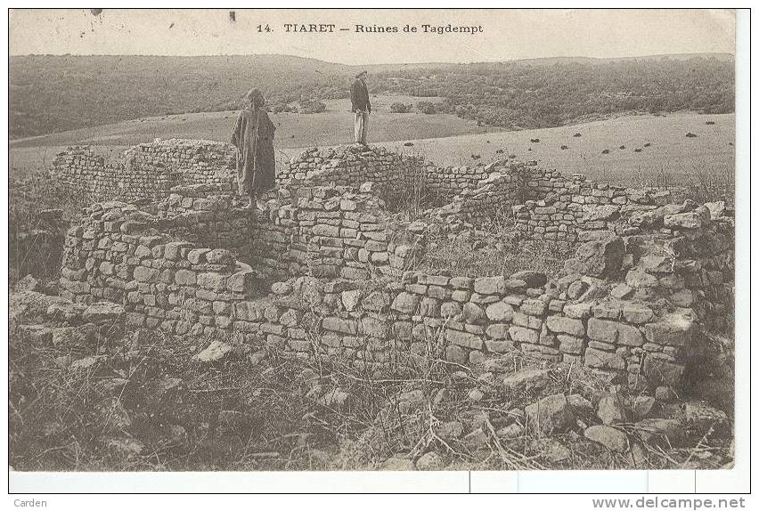 TIARET     -  Ruines   de   Tagdempt
