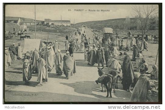 ALGERIE TIARET /  Route du marché   /