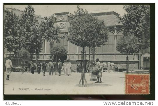 ALGERIE TIARET /  Marché couvert    /