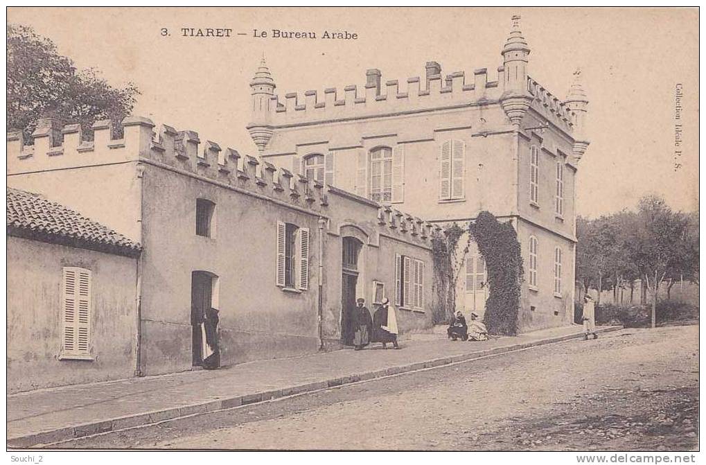 Tiaret.- (Algérie)    Bureau Arabe  - (belle animation)