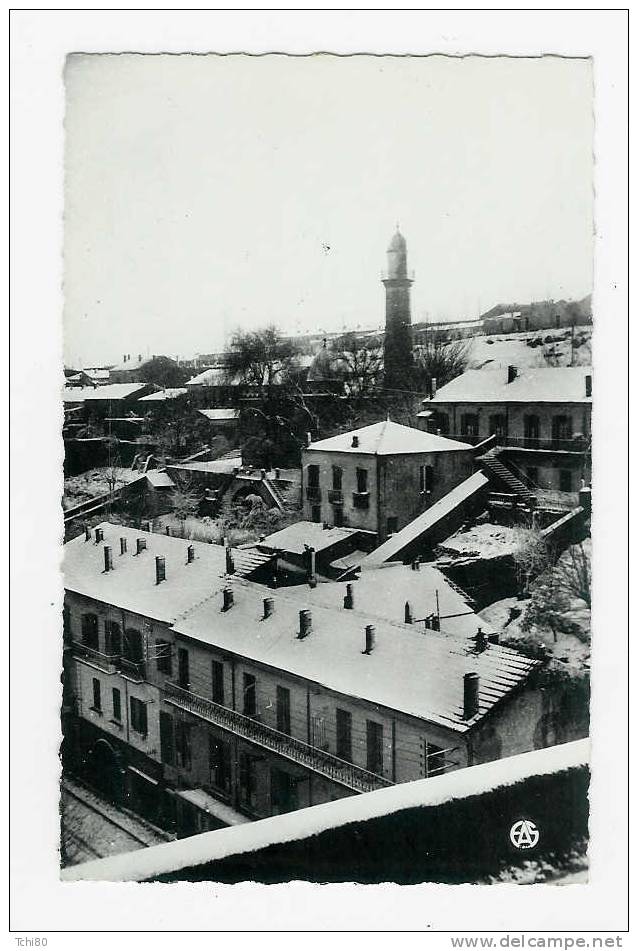 TIARET - Le quartier de la Mosquée sous la neige