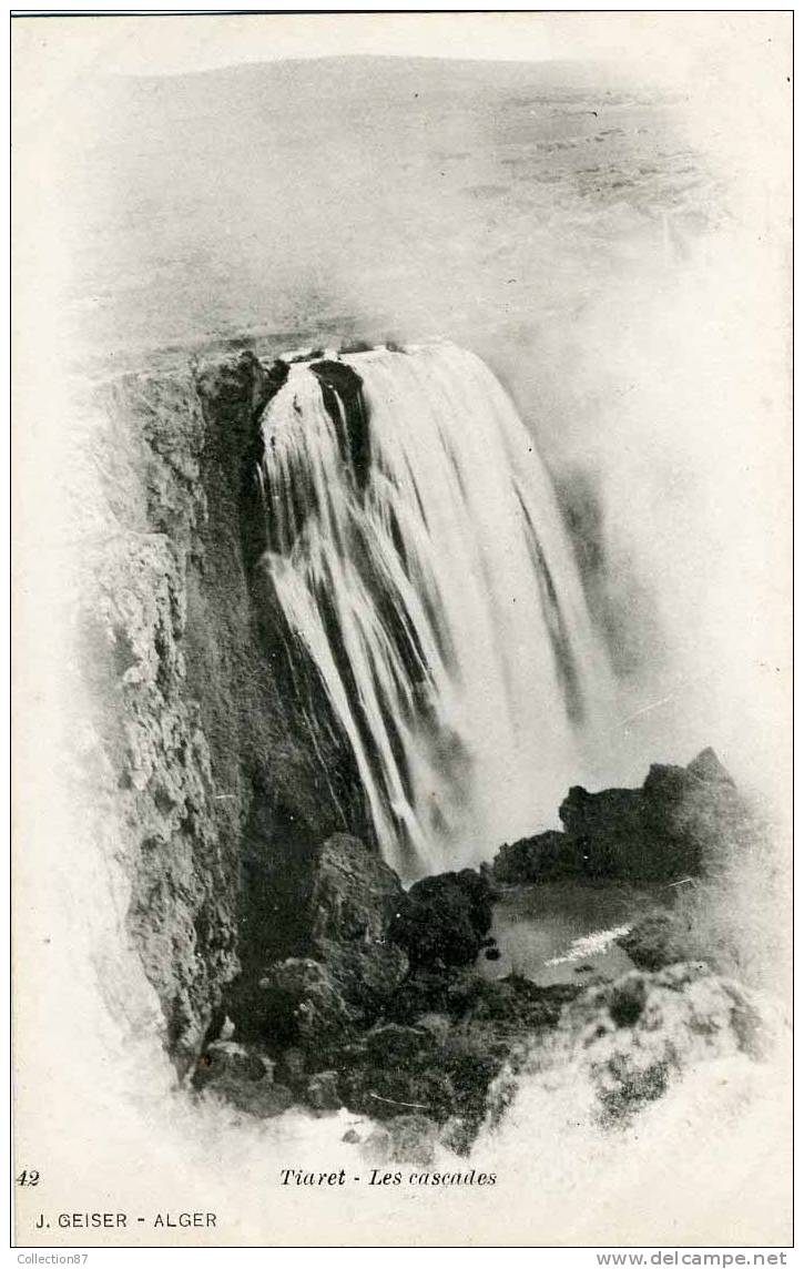 AFRIQUE du NORD - ALGERIE - TIARET - PHOTO J. GEISER N° 42 - LES CASCADES