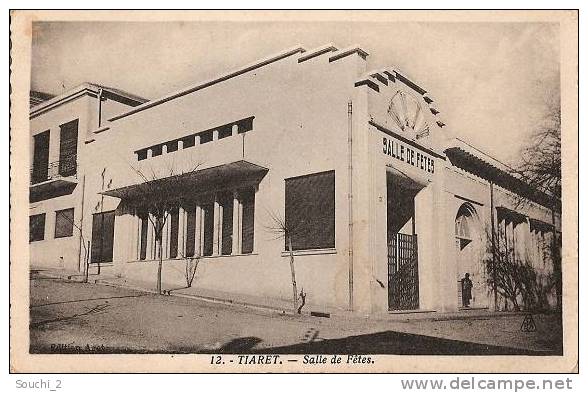 Tiaret.- (Algérie)  Salle de Fêtes   - (animation)