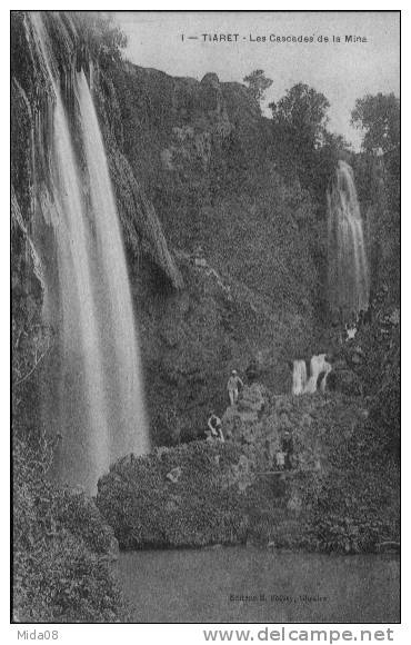 ALGERIE  .  TIARET.  LES CASCADES  de la MINA.