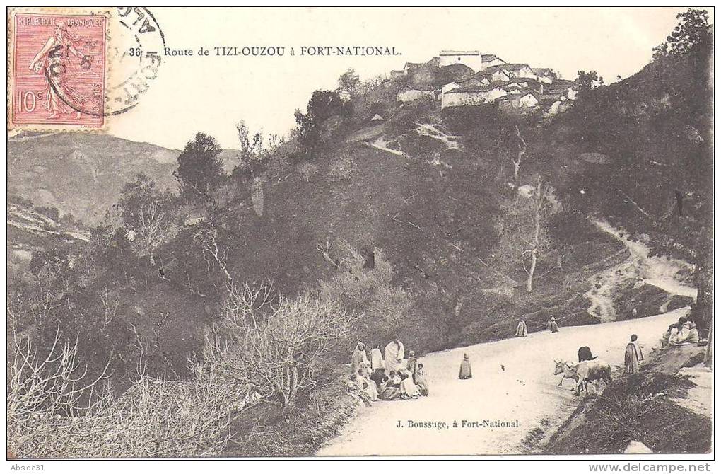 Route de Tizi Ouzou à Fort National
