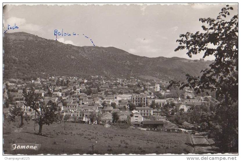 CPSM ALGERIE TIZI OUZOU Kabylie Vue Générale prise du Bordj