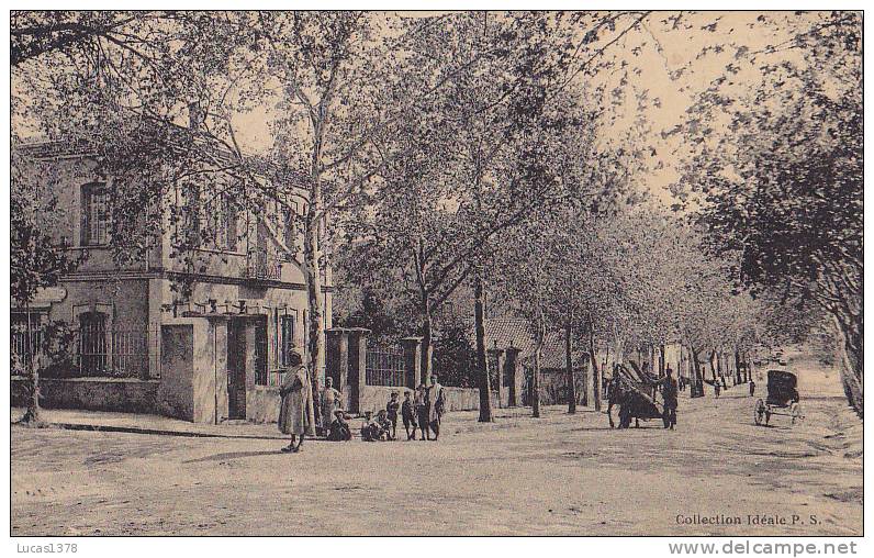 TIZI OUZOU / BOULEVARD BEAUPETRE ET COMPTOIR D ESCOMPTE / RARE