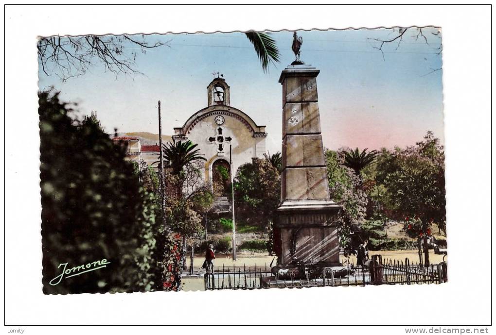 Algérie Tizi-Ouzou monument aux morts Editions Jomone rue Mogador à Alger n°13