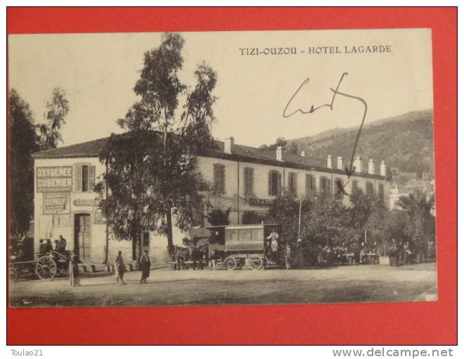 Tizi Ouzou Hotel Lagarde Voir recto verso