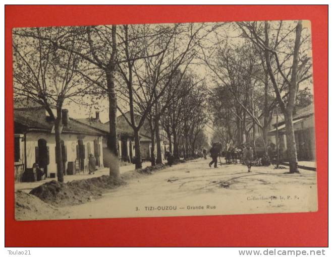 TIZI OUZOU Grande rue Voir recto verso