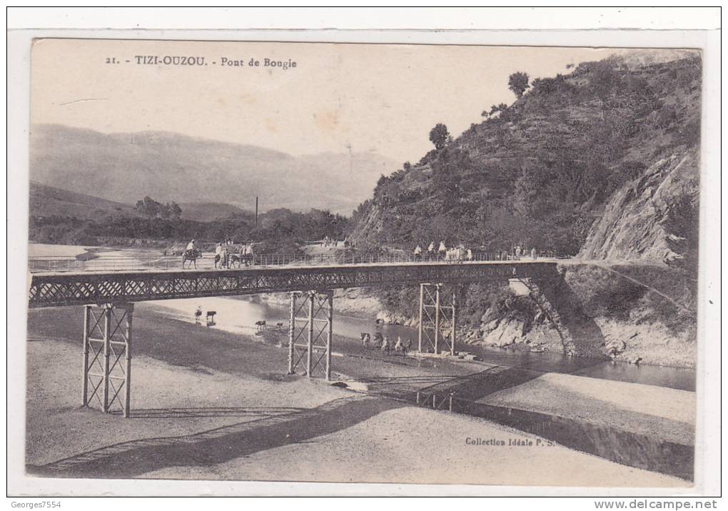 ALGERIE - TIZI OUZOU  PONT DE BOUGIE