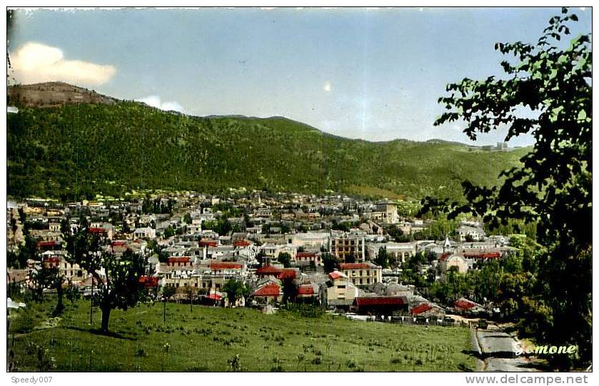 Belle CPSM format cpa   - Tizi Ouzou.Vue générale, vue du Bordj. D 843