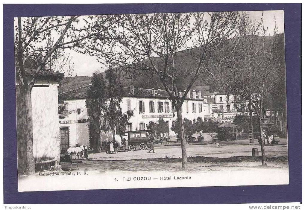 ♥◆ CPA Algérie Tizi Ouzou 4 Hotel Lagarde MORE ALGER FOR SALE @1 EURO OR LESS