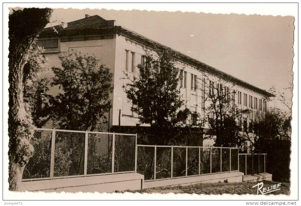 CPSM  POST CARD Dentellée N°3 - TIZI OUZOU ALGERIE - Le Collège