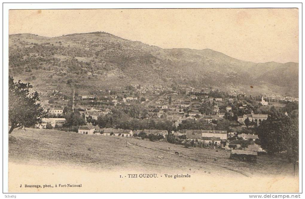 TIZI OUZOU VUE GENERALE