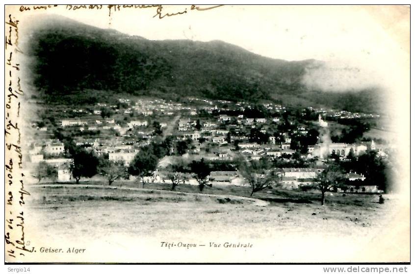 CPA  TIZI-OUZOU-VUE GENERALE