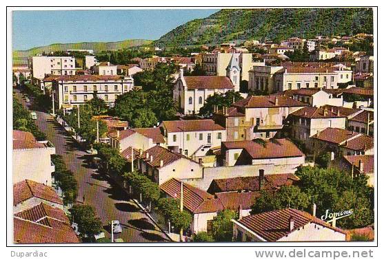 Algérie / TIZI-OUZOU  vue générale et avenue Abane Ramdane, vue prise de l'immeuble 
