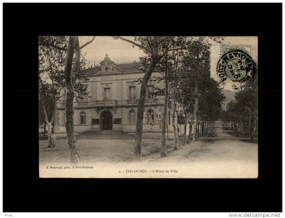 ALGERIE - TIZI-OUZOU - L'Hôtel de Ville - 2
