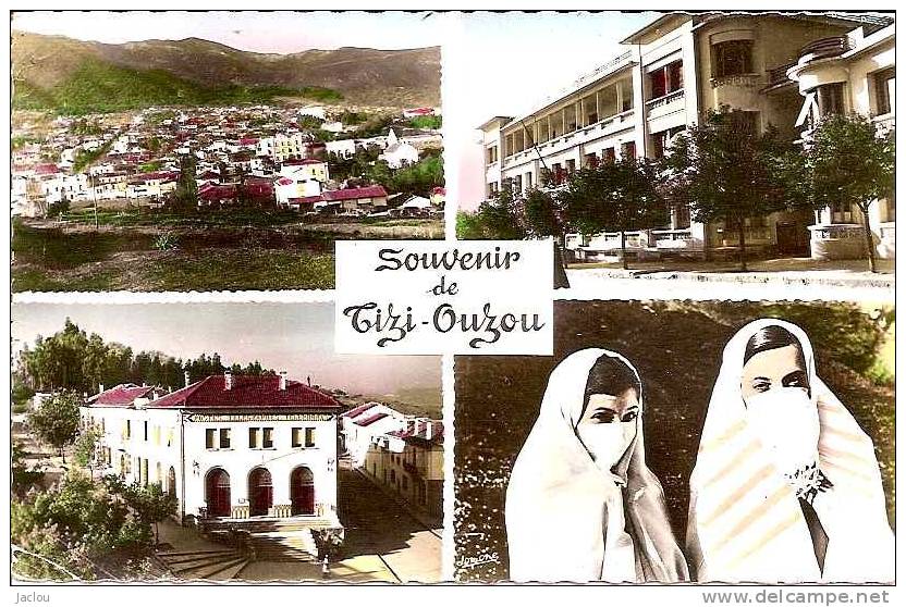 TIZI -OUZOU MULTI VUES ,COLORISEE  REF 27751