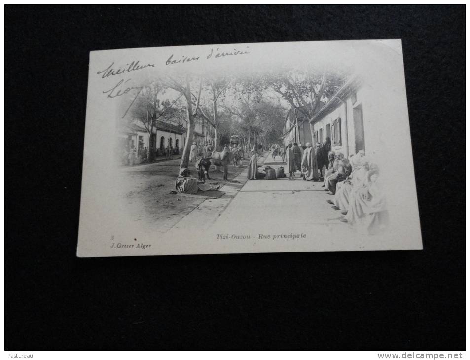 Tizi - Ouzou La Rue Principale.( avant 1904 )