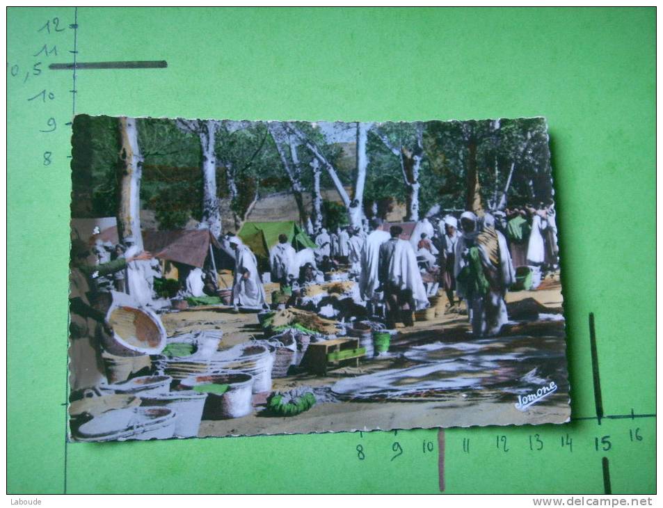 50 ) tizi ouzou  le marche  dentelee  2 trous agraphe