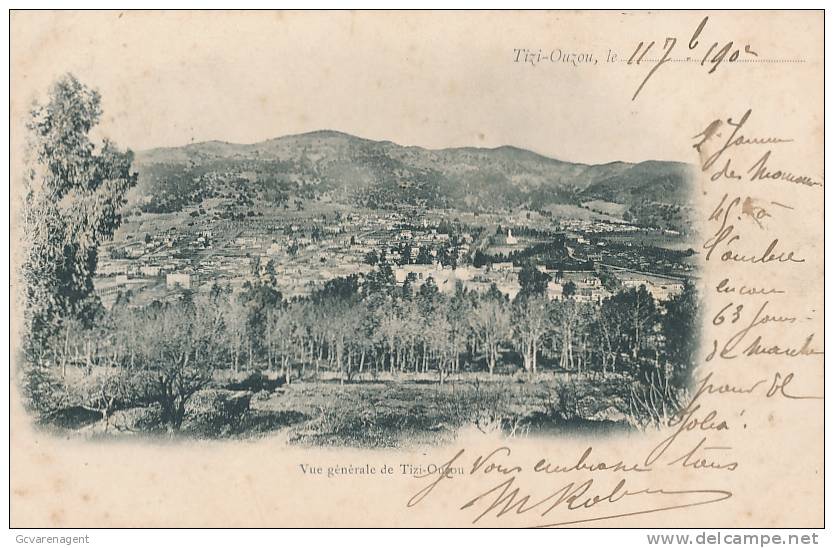 VUE GENERALE DE TIZI OUZOU