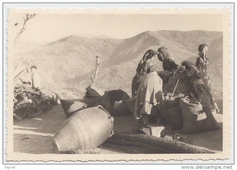 Algerie Kabylie Femme kabyle poterie berebere grosse jarre beau cliché