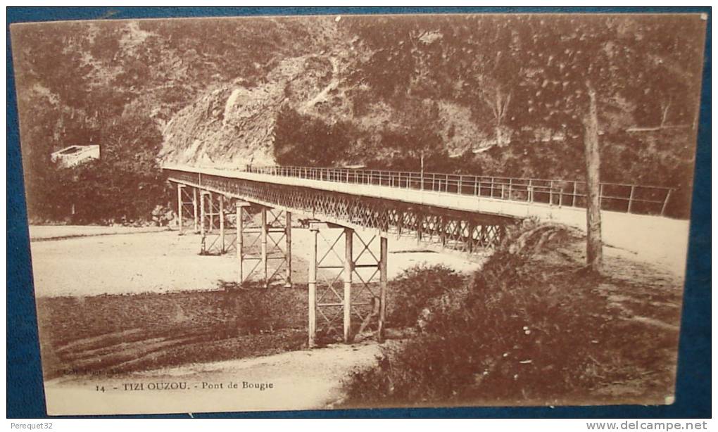 TIZI OUZOU.Pont de Bougie.Cpa,voyagé,be