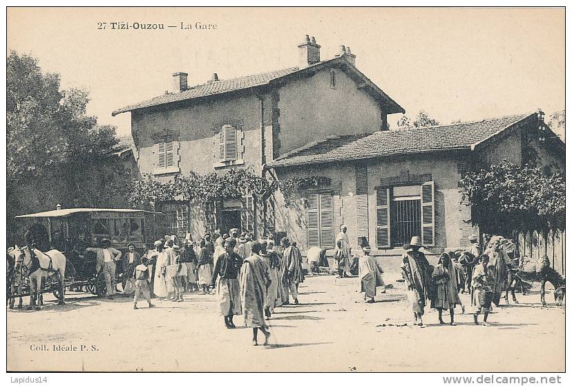 D D363 /  CPA -ALGERIE-   TIZI OUZOU - LA GARE   -