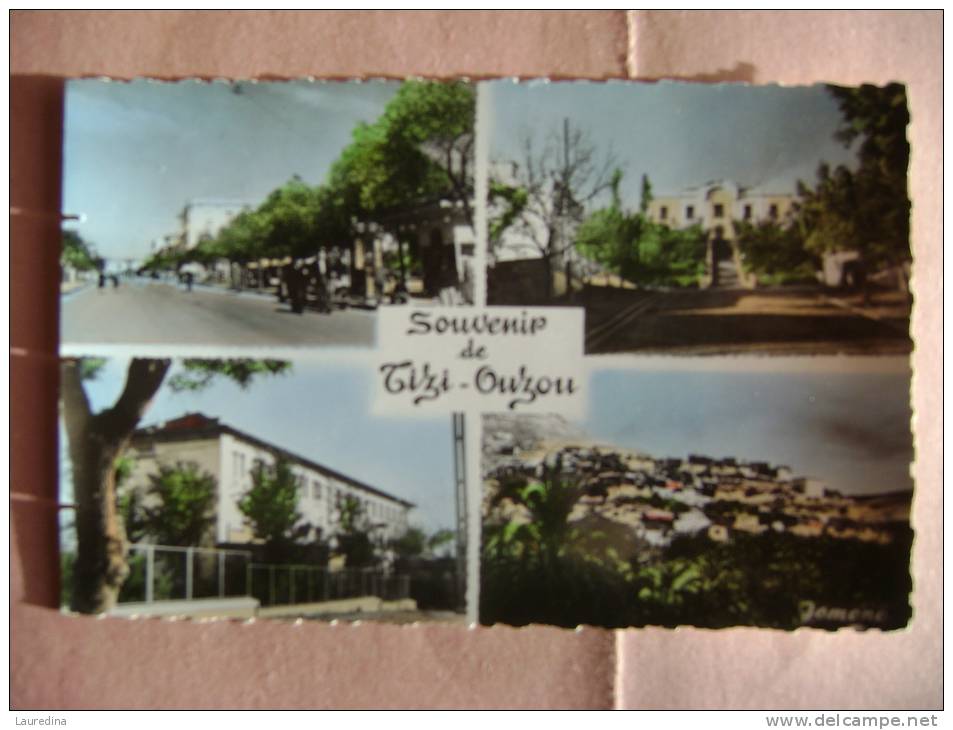 CPSM SOUVENIR DE  TIZI-OUZOU