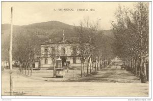 6 - TIZI-OUZOU - L'HOTEL DE VILLE ( Animées ) ALGERIE