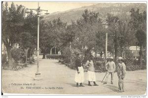 ALGERIE * TIZI-OUZOU - Le Jardin Public