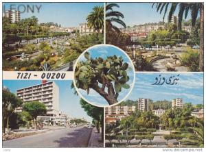 CPSM  10X15  d´ ALGERIE -  TIZI OUZOU - 1971- Vues diverses
