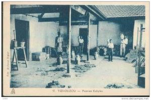 Algérie Tizi-Ouzou Fabrique Poteries Kabyles éditeur Archaoui Seguir n°57 tardive animée Postage inclus/Europe