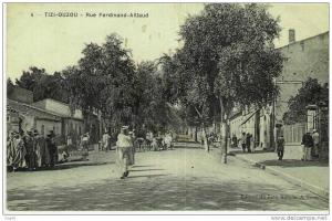 ALGERIE  -  TIZI  OUZOU    - Rue Ferdinand  Aillaud