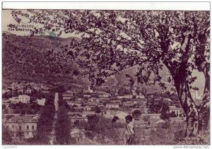 CPA AFRIQUE ALGERIE TIZI-OUZOU VUE GENERALE ENFANT