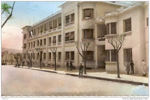 CPSM TIZI OUZOU. la gendarmerie nationale, gendarmes, colorisée.