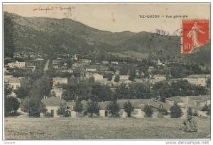 Tizi Ouzou Kabylie Vue generale Comptoir Escompte Banque Cachet Fondé 1881 J. Teissier