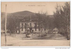 CPA ALGERIE KABYLIE TIZI OUZOU Hôtel de Ville Vespasienne
