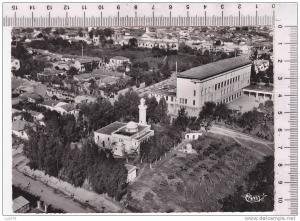 TIZI OUZOU  -  Vue Aérienne sur la Mosquée et Collège Moderne - n°  7 A