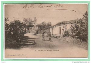 ALGERIE --   Tizi Ouzou -   Rue du Village Kabyle à